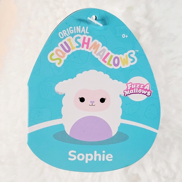 Squishmallow Sophie the Lamb 12" UltraSoft Fuzzamallow Farm Pal Toy Plush NWT - Picture 5 of 6